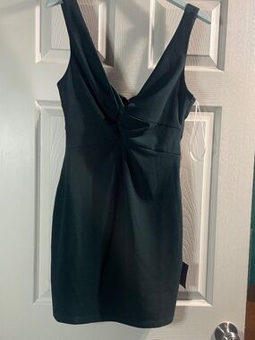 NWT Dark Green Lulus Cocktail Dress